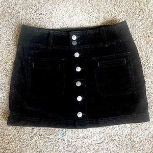 Free People Joanie Corduroy Button Skirt